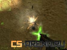 ������� �������� ��� CS 1.6 Green Muzzle Flash