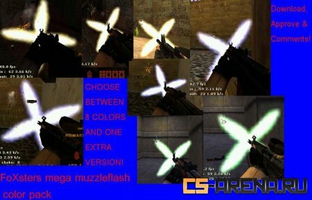 FoXsters multi color pack