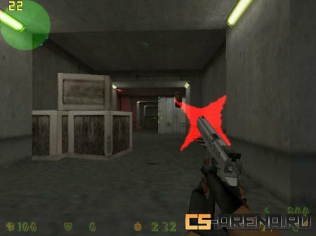 Cartoon muzzle flash red