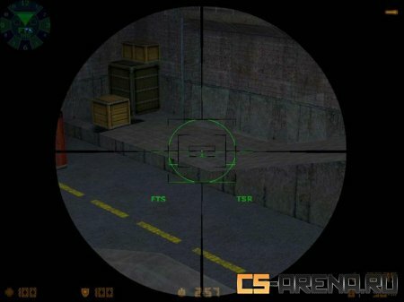 FTS Tactical Sniper Rifle's scope