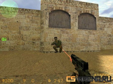 Glock 18 TaticBlack w/ Laser