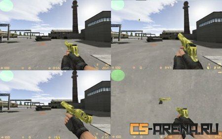 Desert Eagle on Shortez Anims Gold