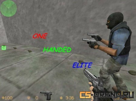 One handed elite