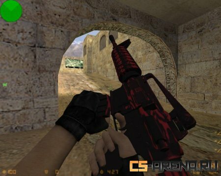 Red camo MW2 CSS M4A1