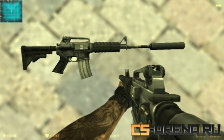 ����������� M4A1 �� ��������� DMG