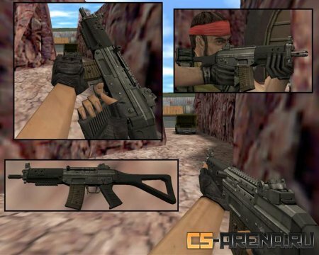 586 Studios SG552 Silver