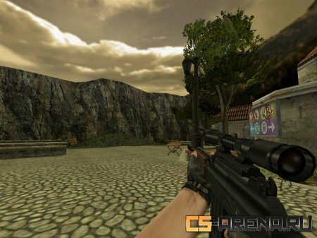 Galil with sniper scope