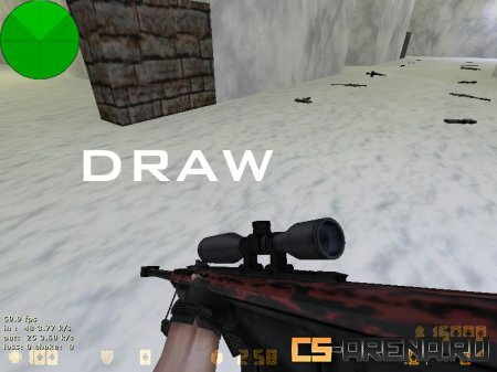 MW2 Barrett.50cal Red Tiger CAMO