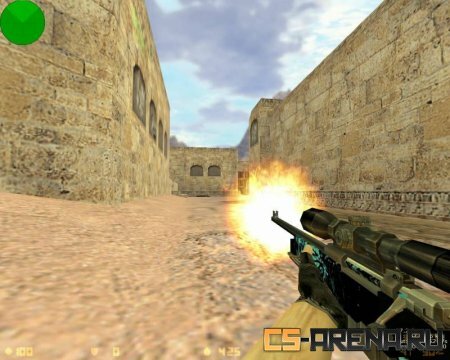 Razor's AWP with red dot and laser by stalkerOK98