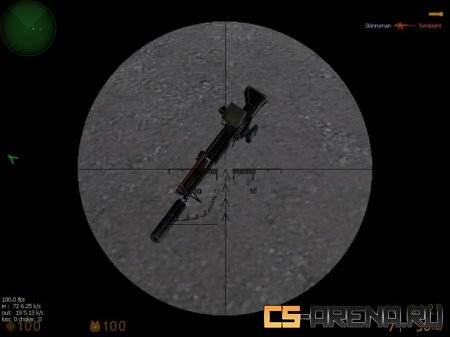 ������ ������� M60E3 � ������� Acog (���)