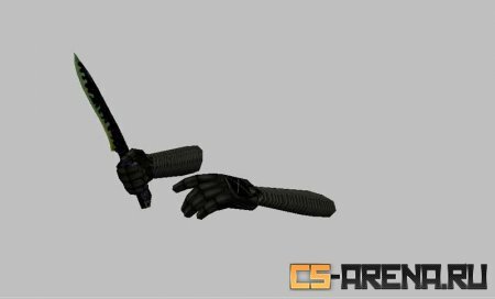 Alien's Crazy Hands+knife