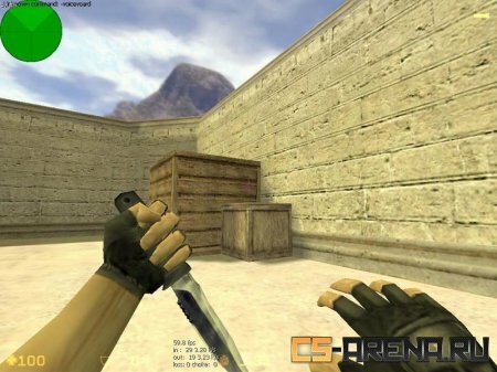 1.5 knife with 1.6 hands