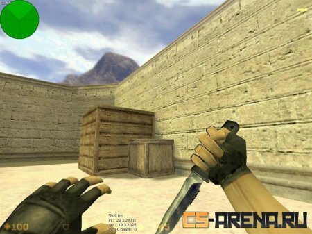 1.5 knife with 1.6 hands