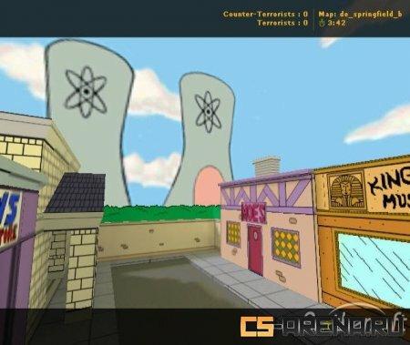 De Springfield (Simpsons Map)