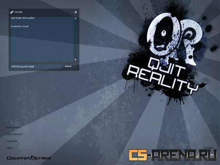 Quit reality BLUE GUI