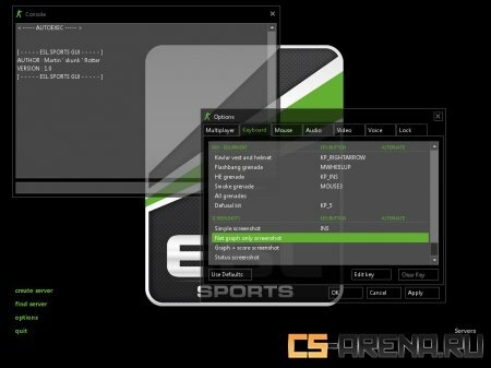 ESL.SPORTS GUI v1.0 by skunk