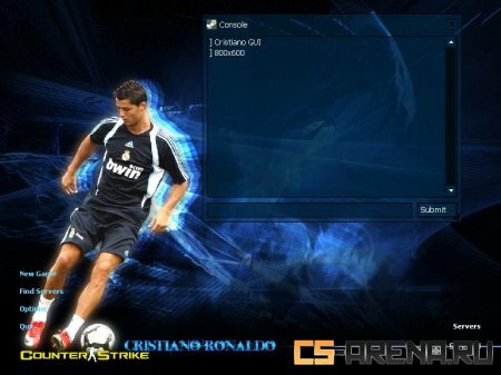 Cristiano Ronaldo GUI CS 1.6