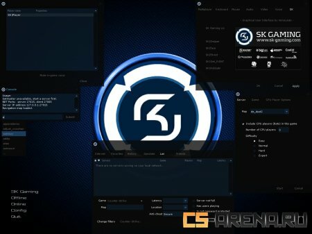 SK Gaming GUI 2011