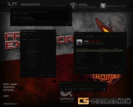 Frag eXecutors CS GUI v3.0...