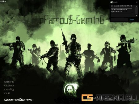 iNFAM0US GAMING GUI