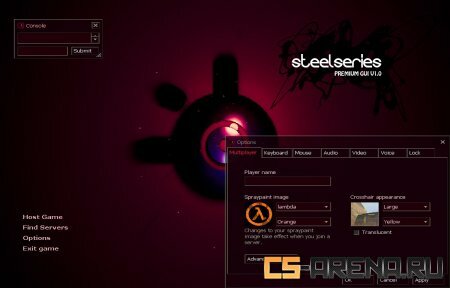 SteelSeries Premium GUI
